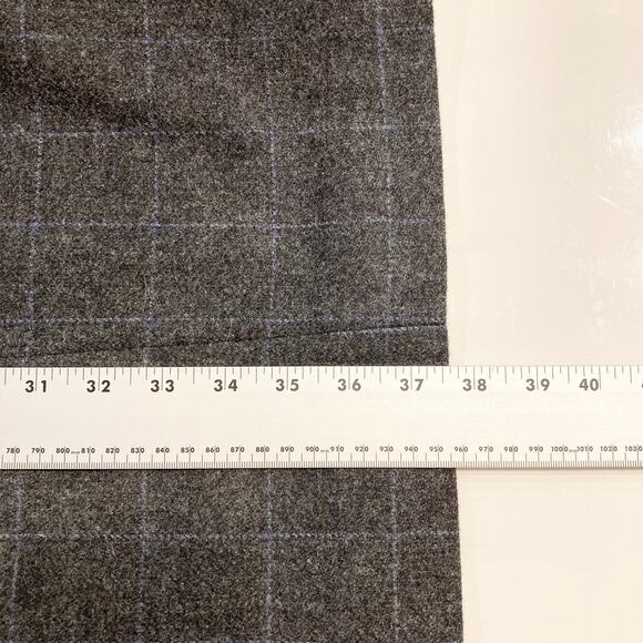 Nwot HOBBS London Dress 14 Wool Tweed Grey Plaid Check Shift”Karpoi”Lined Career - Picture 13 of 13